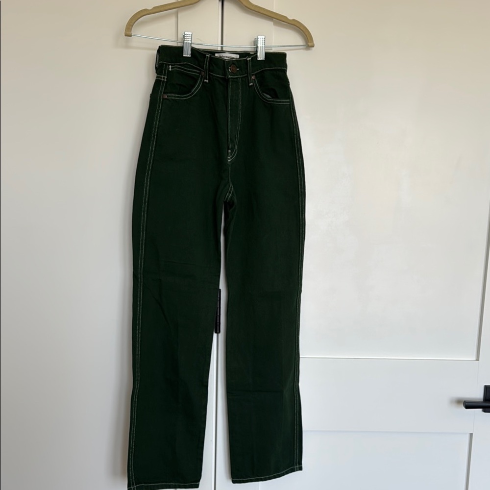 Women's Green Jeans